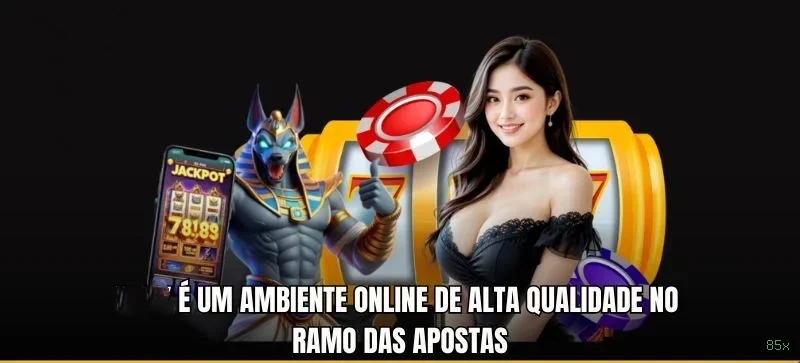 Imagem promocional da experiência de game da 85x
